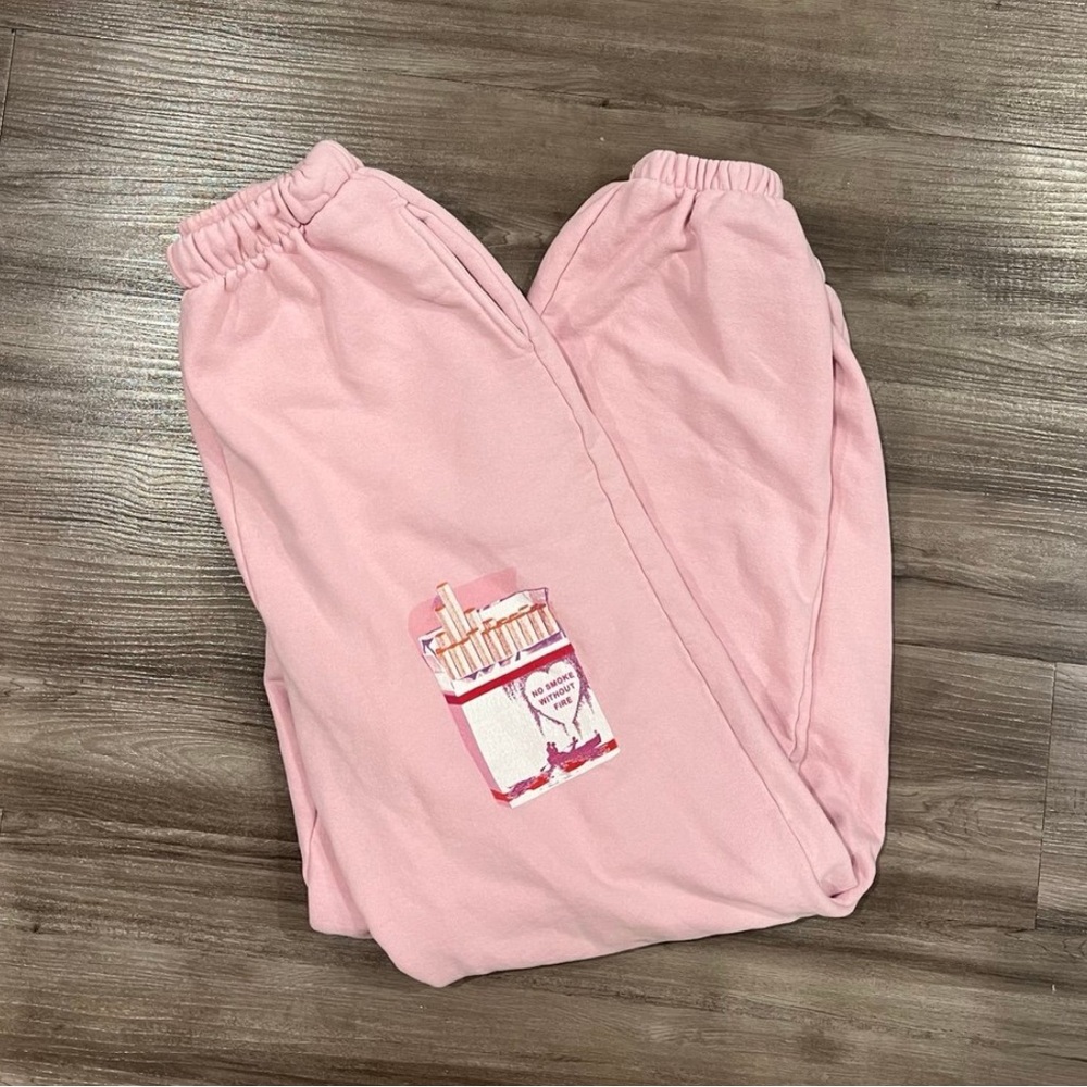 Boys Lie Pink Track Pants